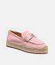 COACH®,CAMILLA ESPADRILLE,Soft Pink,Front View