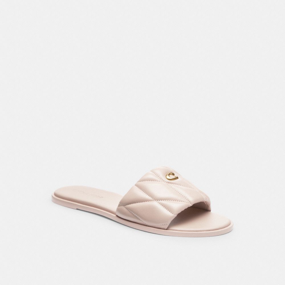 Coach Holly Sandale Mit Steppung In Pink