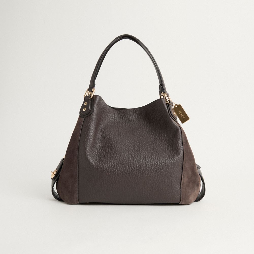 COACH®,Restored Edie Shoulder Bag 42,,Front View