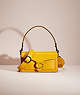 COACH®,RESTORED TABBY SHOULDER BAG 26,Polished Pebble Leather,Pewter/Yellow Gold,Front View