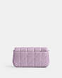 COACH®,TABBY CROSSBODY WRISTLET WITH PILLOW QUILTING,Mini,Buy Now,Silver/Soft Purple,Back View