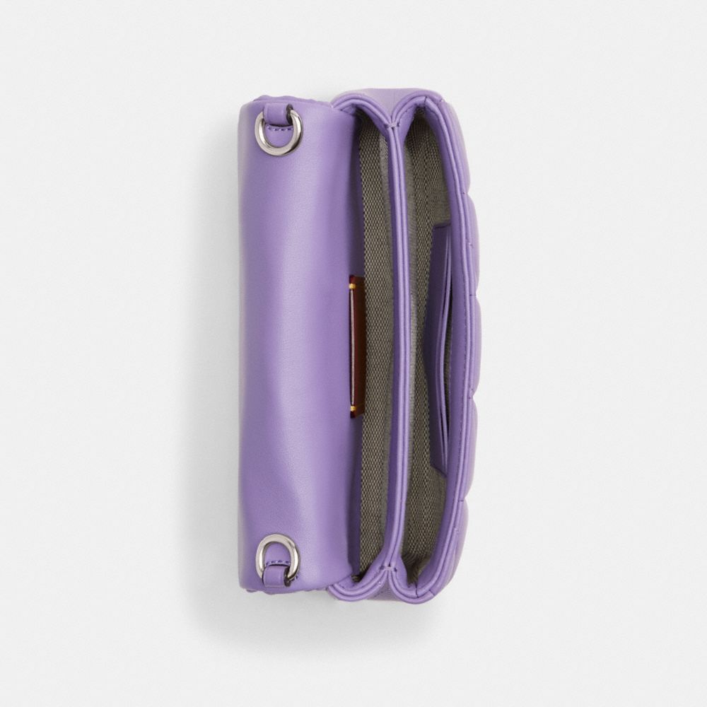 COACH®,Tabby Crossbody Wristlet With Pillow Quilting,,Inside View,Top View