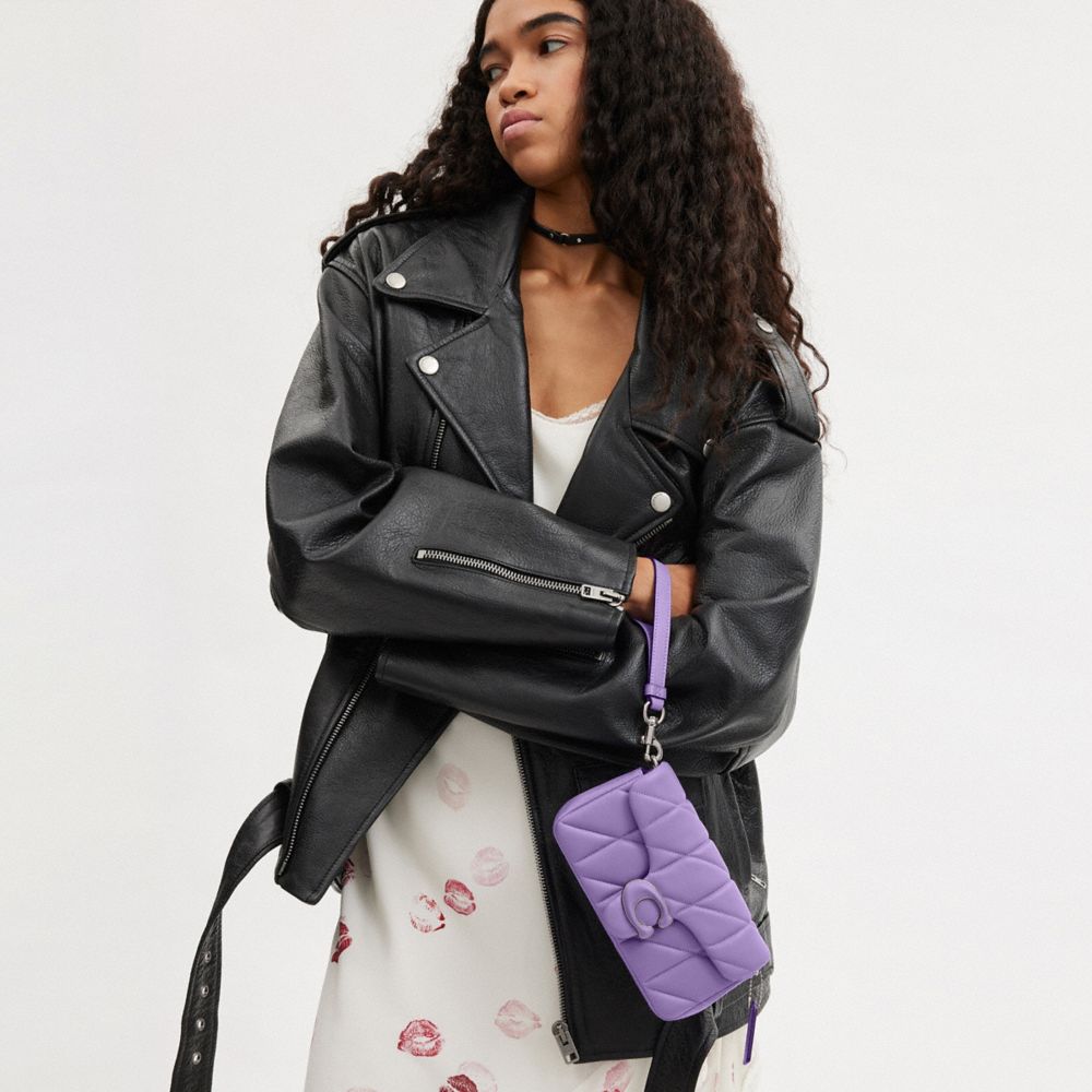 COACH®,Tabby Crossbody Wristlet With Pillow Quilting,,Detail View