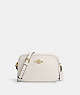 COACH®,JAMIE CAMERA BAG,Leather,Gold/Chalk,Front View