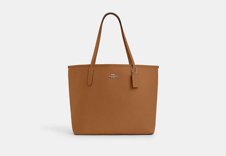 Shop Coach Outlet City Tote Bag In Brown