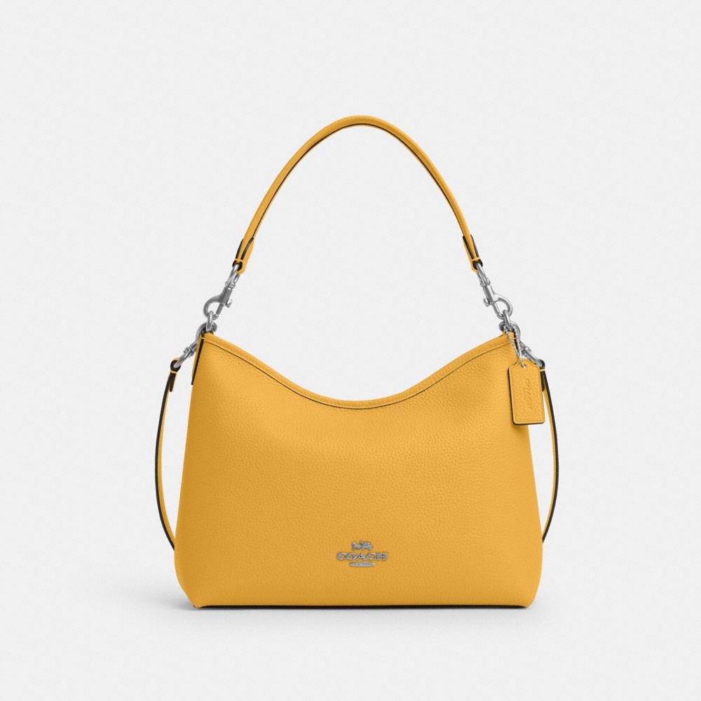 Shop Coach Outlet Laurel Shoulder Bag In Yellow