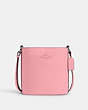 COACH®,SOPHIE BUCKET BAG,Leather,Medium,Silver/Flower Pink,Front View