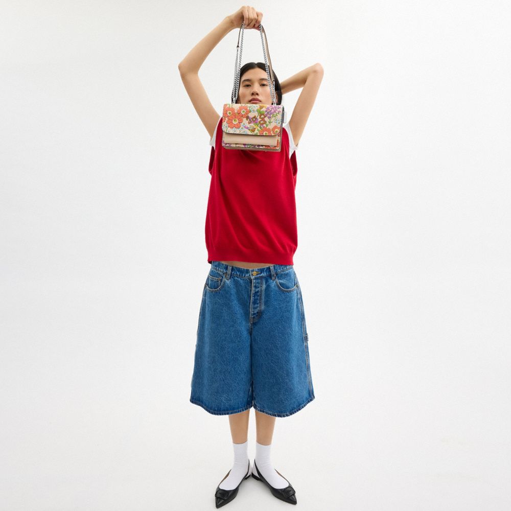 公式】コーチアウトレット | クレア クロスボディ・フローラル