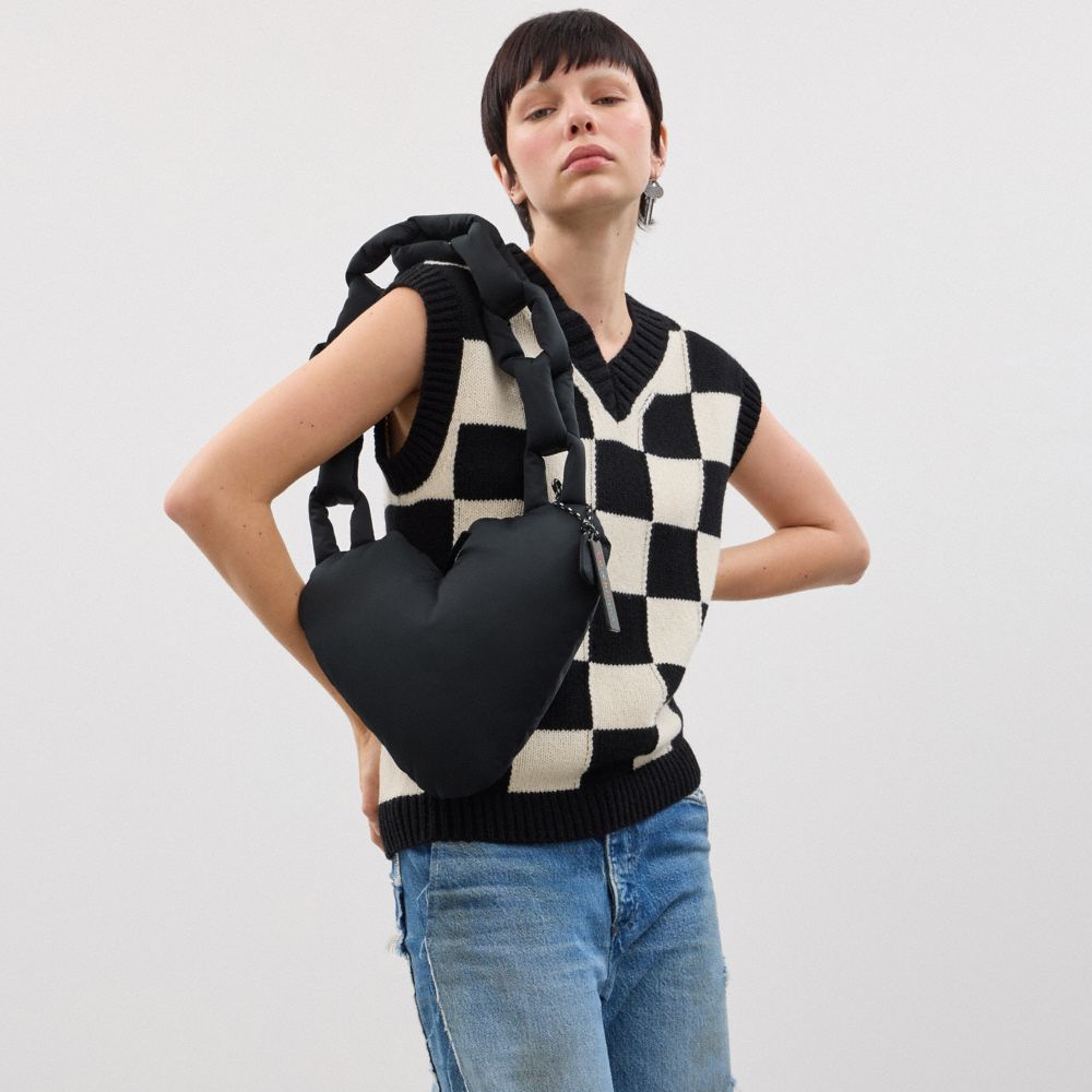 Coachtopia Loop Puffy Heart Bag