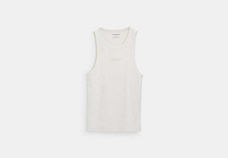Coach Outlet Tank Top In White