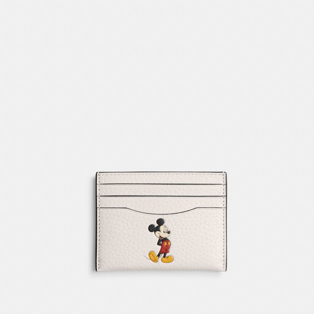 COACH®,【DISNEY X COACH 】カード ケース / リジェネラティブ レザー / モチーフ,カードケース＆定期入れ＆名刺入れ,ﾁｮｰｸ