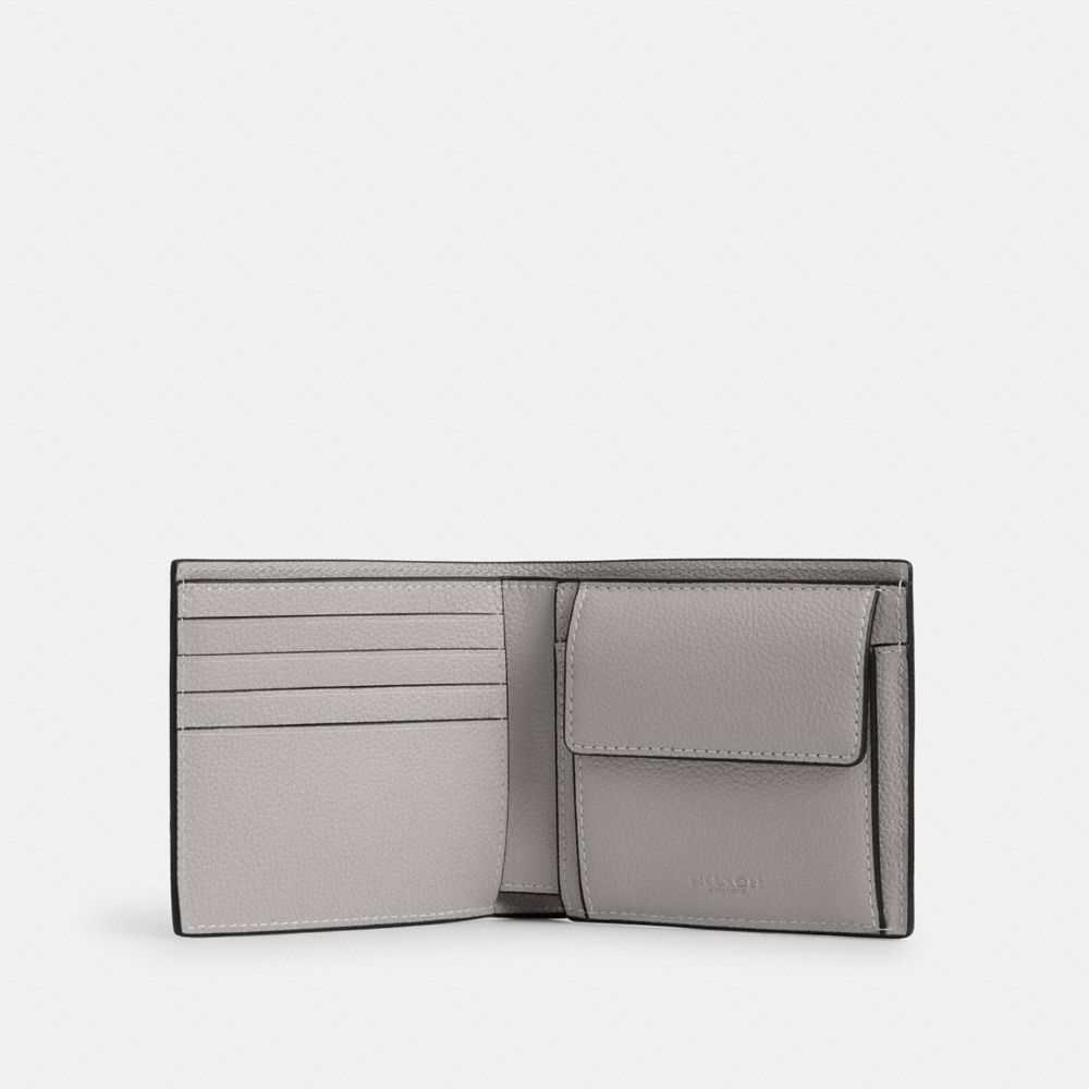 COACH®,コイン ウォレット,ミニ財布(二つ折り&三つ折り),ﾀﾞｳﾞ ｸﾞﾚｰ