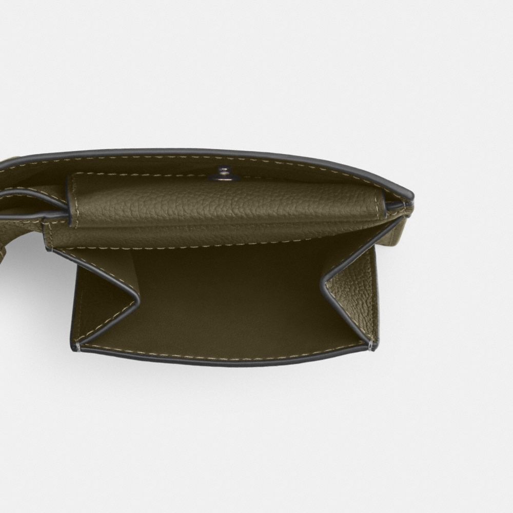 COACH®,コイン ウォレット,ミニ財布(二つ折り&三つ折り),ｵﾘｰﾌﾞ ﾄﾞﾗﾌﾞ