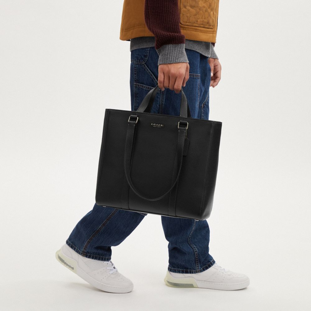 COACH®,ハドソン ダブル ハンドル トート,トート&ビジネスバッグ,ﾌﾞﾗｯｸ