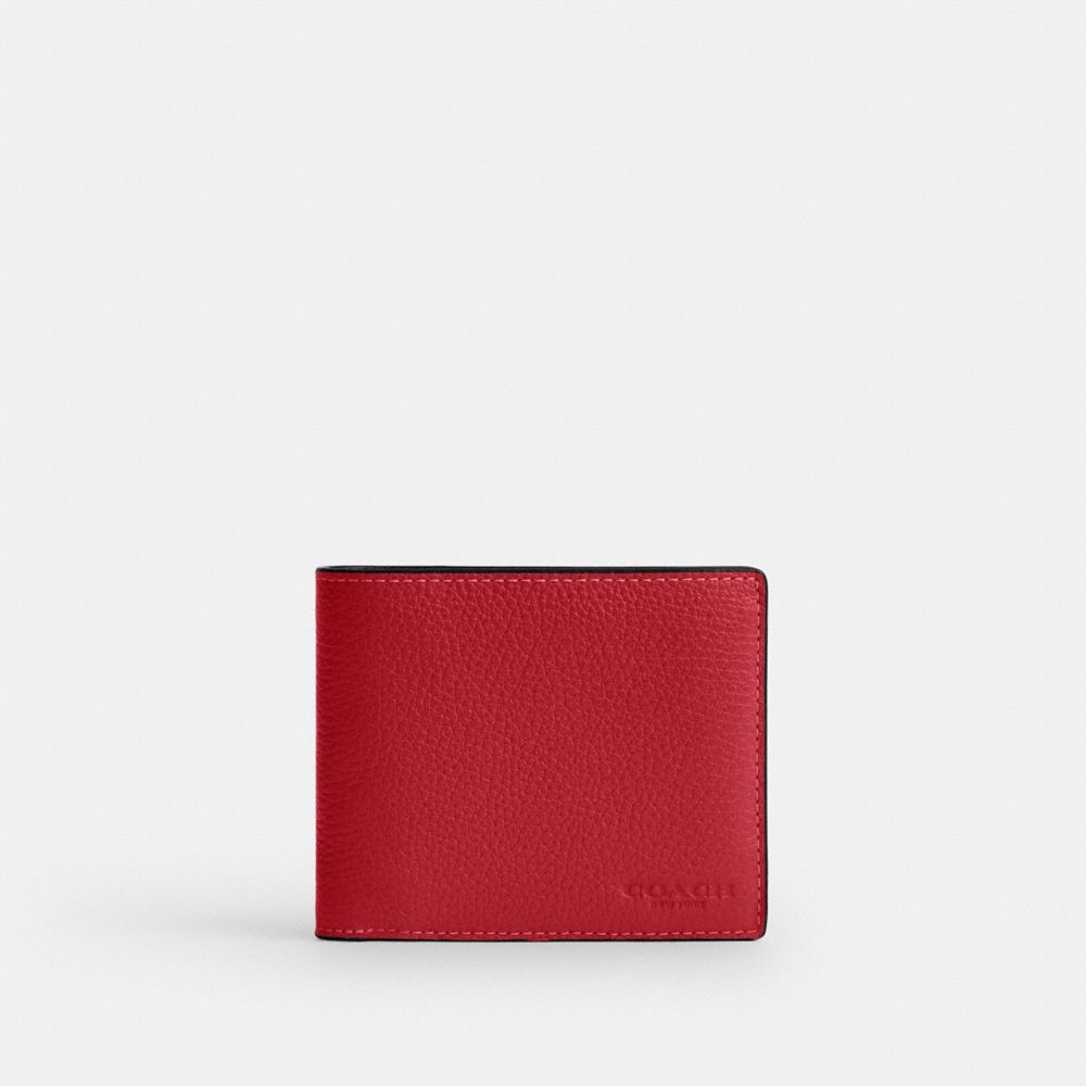 Billfold Wallet With Chain In Signature Canvas | Wallets | Coach