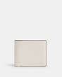 COACH®,3-IN-1 WALLET,Leather,Mini,Gunmetal/Chalk,Front View
