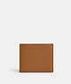 COACH®,3-IN-1 WALLET,Leather,Mini,Gunmetal/Light Saddle,Front View