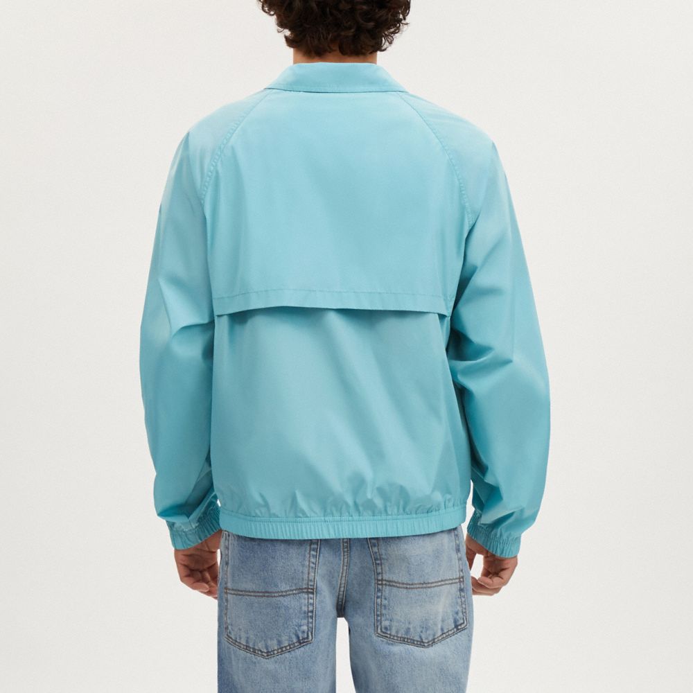 COACH®,TRACK JACKET,Faded Blue,Scale View
