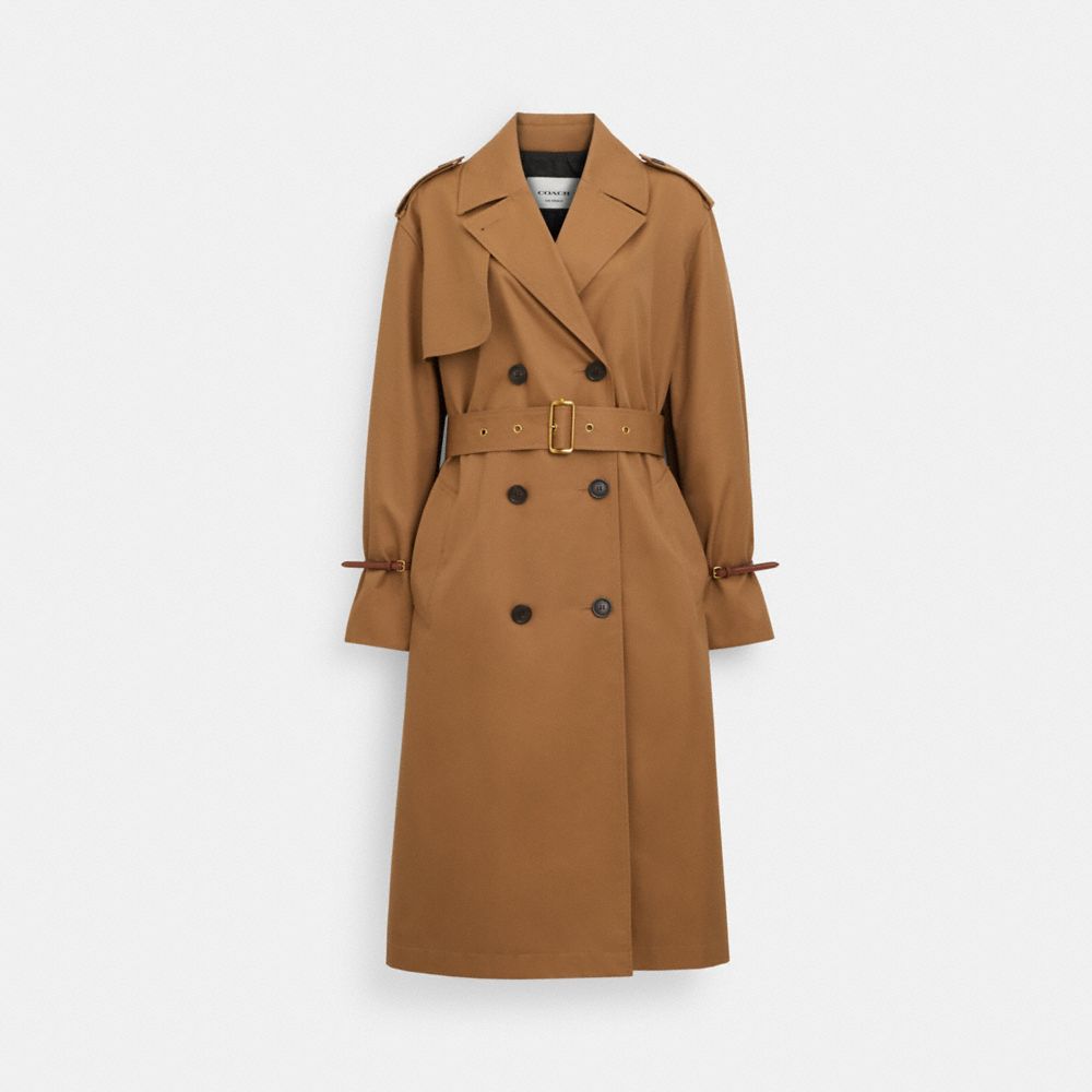 COACH® | Relaxed Double Breasted Trench