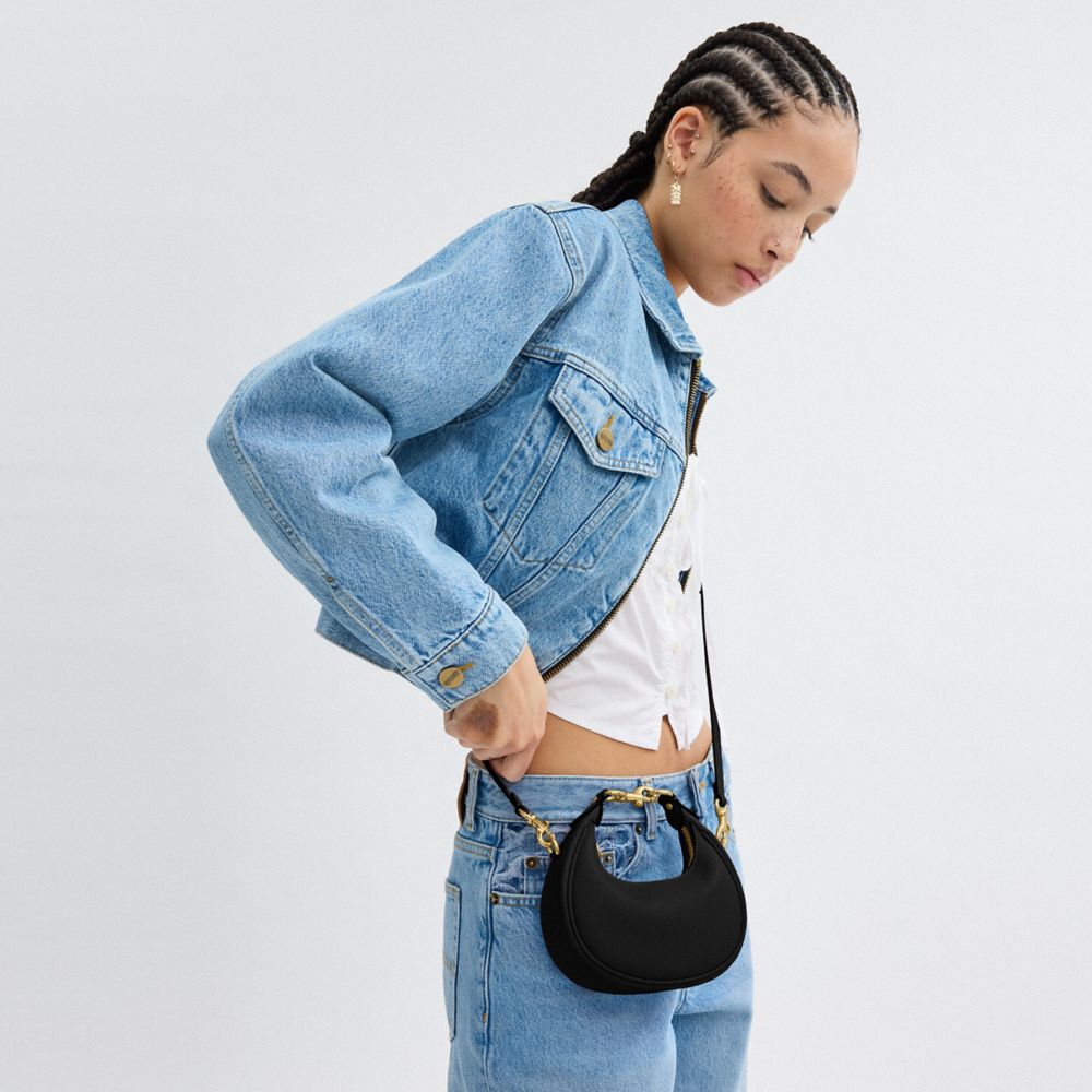 Coach Jonie Crescent Clasp Bag