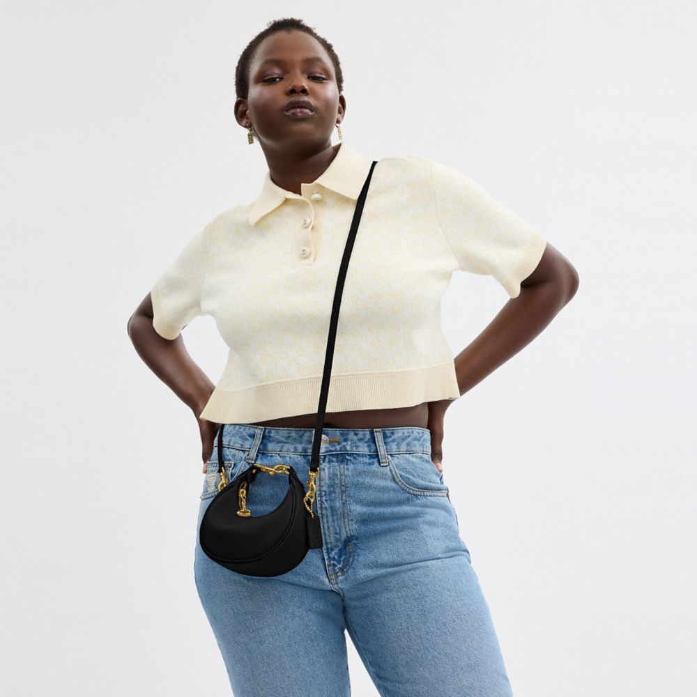 Coach Jonie Crescent Clasp Bag