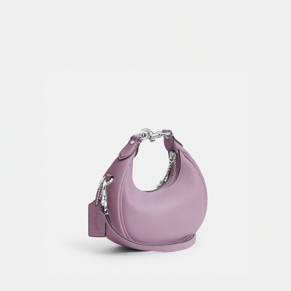 COACH®,JONIE BAG,Mini,Silver/Soft Purple,Angle View