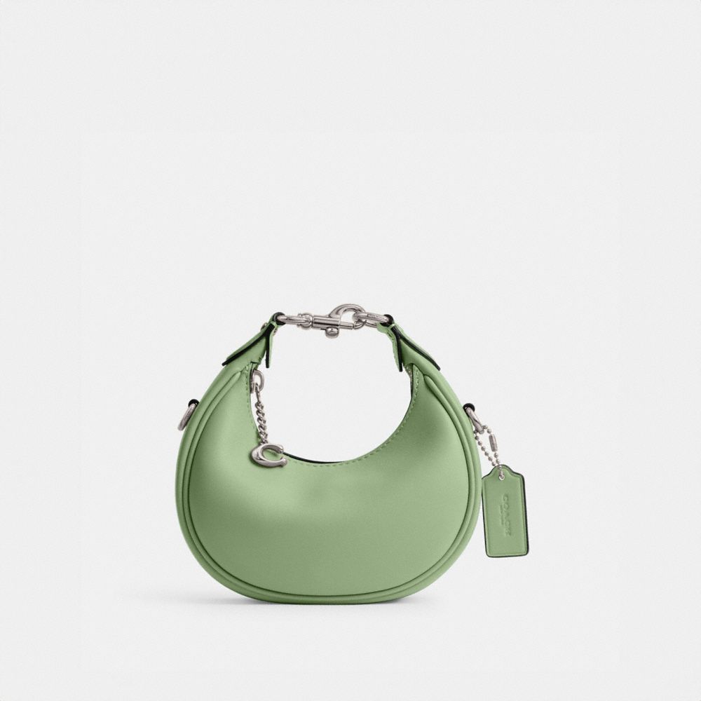 COACH®,JONIE BAG,Mini,Silver/Pale Pistachio,Front View