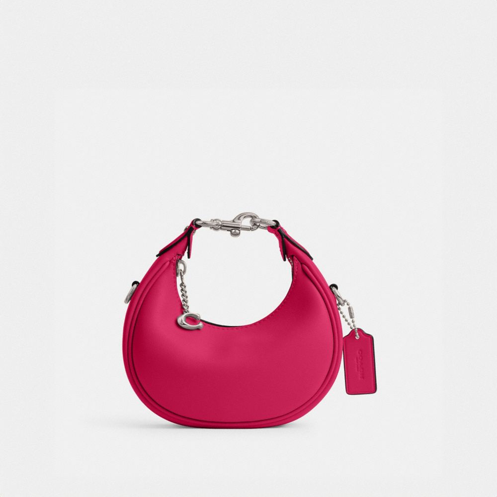 COACH®,JONIE BAG,Glovetanned Leather,Mini,Lh/Dragonfruit,Front View