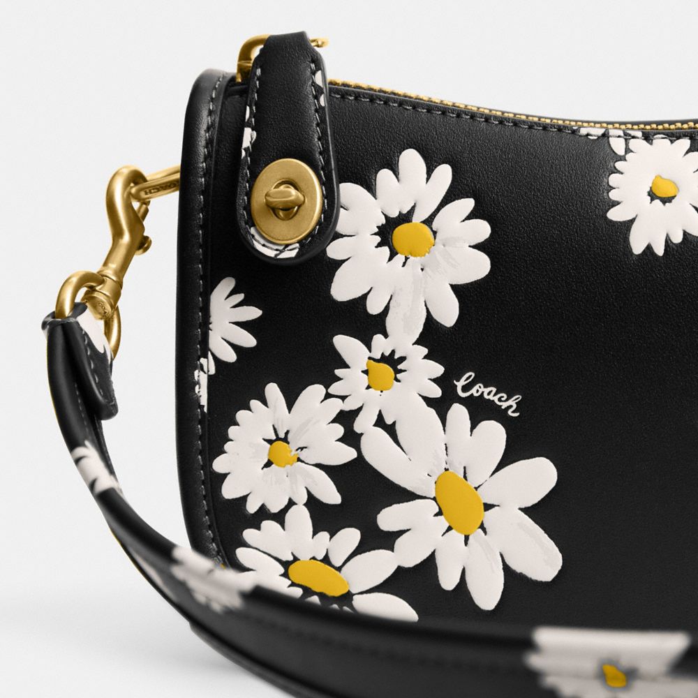 COACH®: Swinger 20 With Floral Print