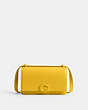 COACH®,BANDIT CROSSBODY BAG,Mini,Silver/Canary,Front View