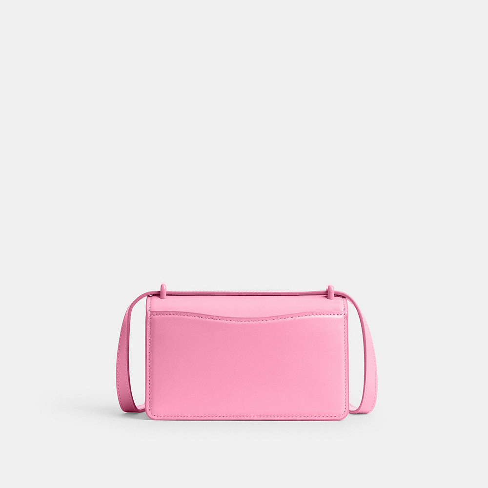 Shop Coach In Silver/vivid Pink