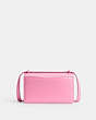 COACH®,BANDIT CROSSBODY BAG,Mini,Silver/Vivid Pink,Back View
