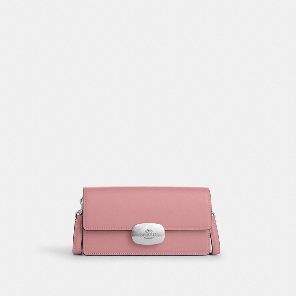 Leather crossbody bag Coach Pink in Leather - 35169092