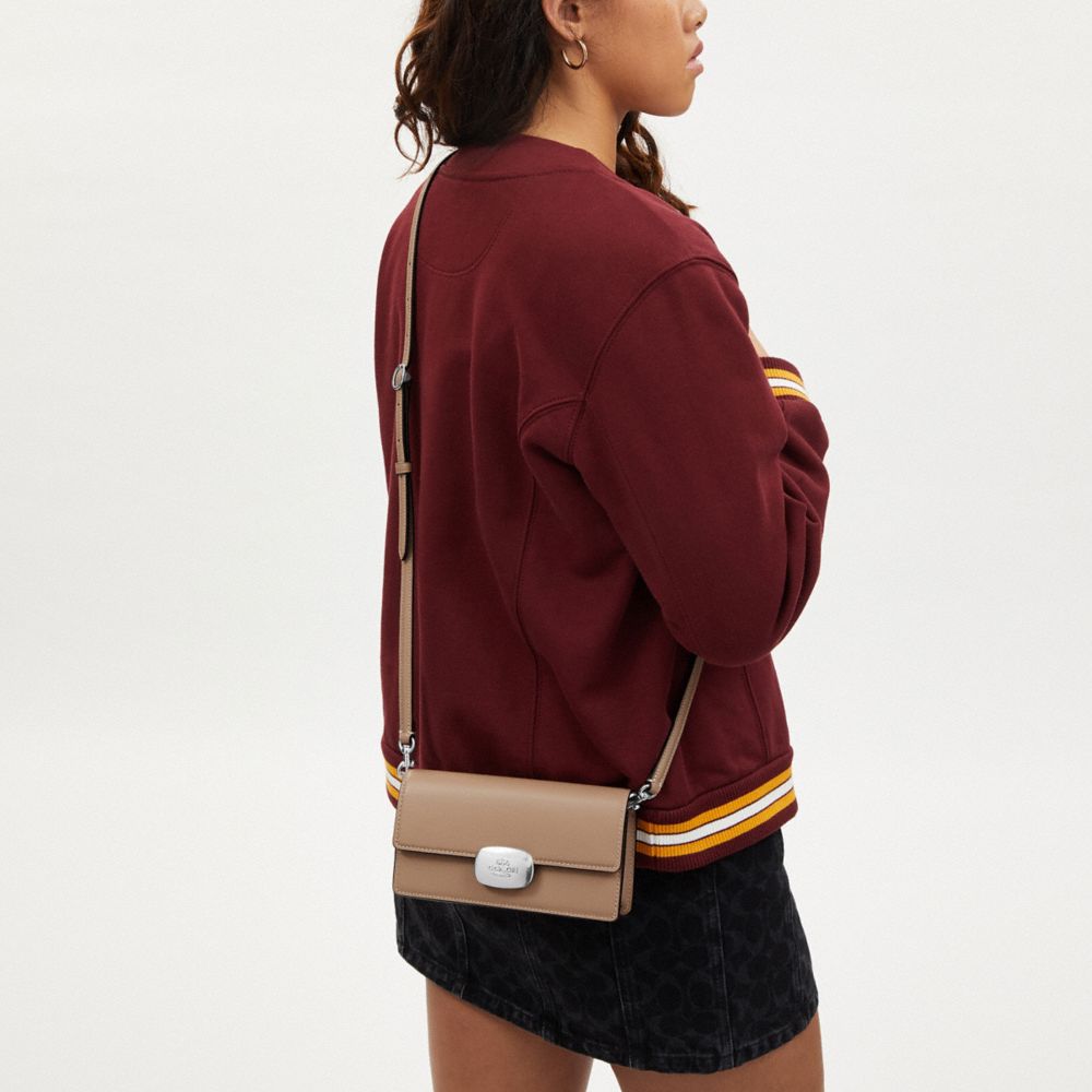 COACH®,Eliza Small Flap Crossbody,,Detail View