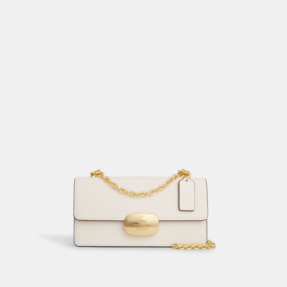 Leather crossbody bag Coach White in Leather - 30762749