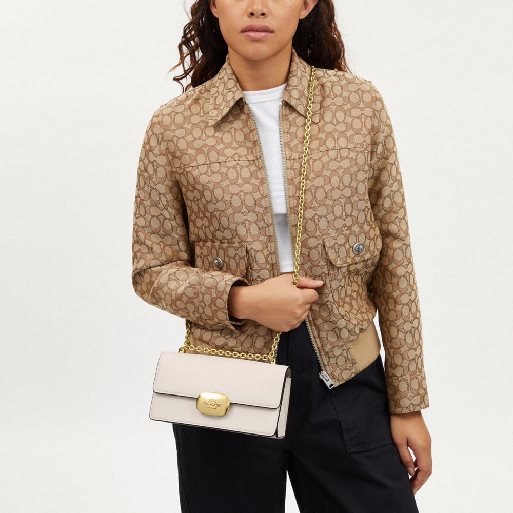 COACH®,Eliza Flap Crossbody Bag,,Detail View