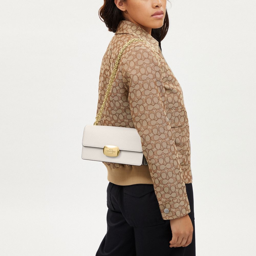 COACH®,Eliza Flap Crossbody Bag,,Detail View