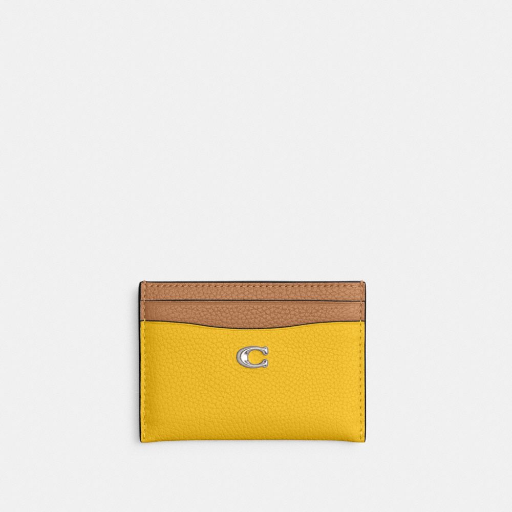 COACH Essential Card Case In Colorblock