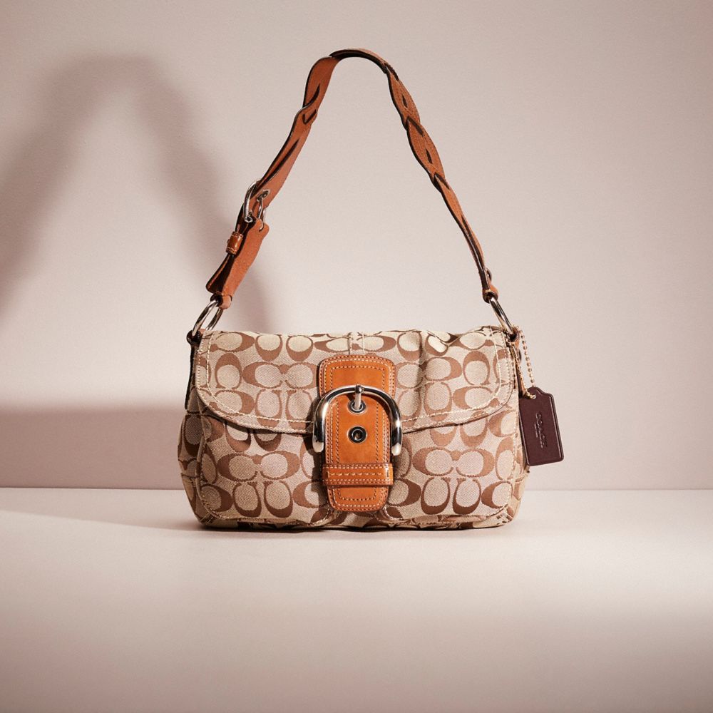 Coach Soho Signature Jacquard Shoulder Bag