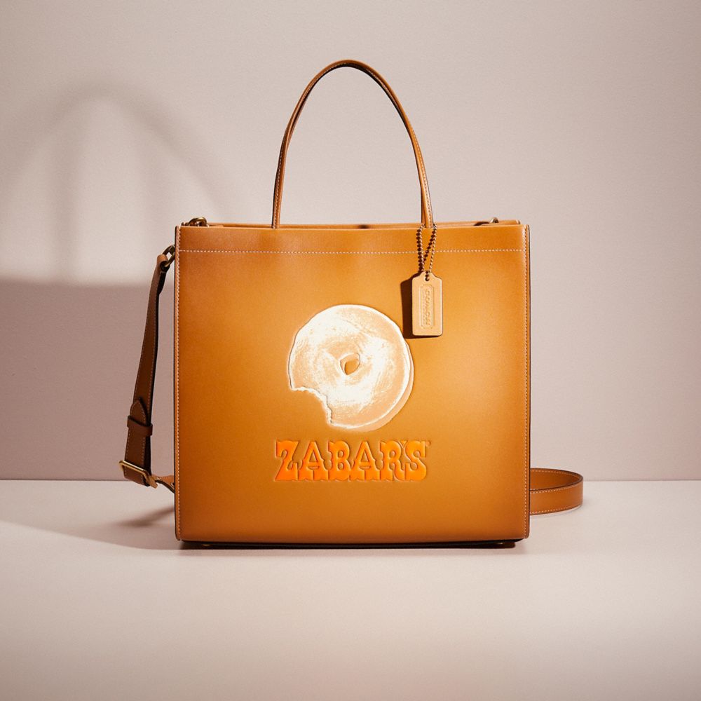 COACH® Restored Cashin Carry 32 With Zabar's Graphic