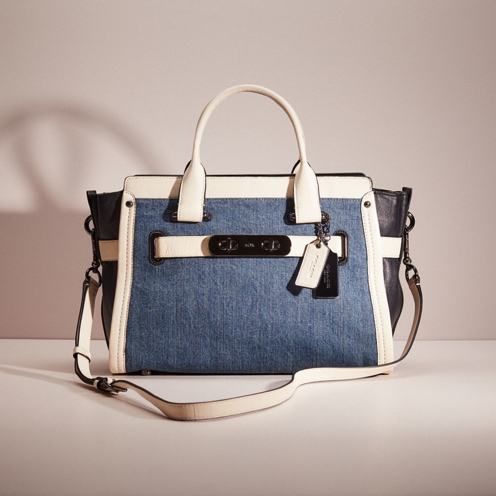 Coach best sale swagger denim