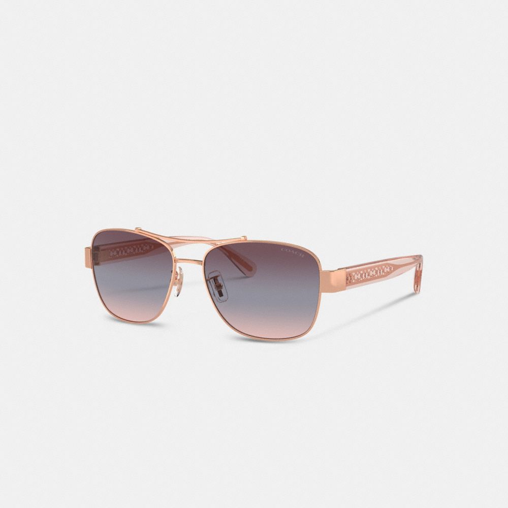 Coach CR617 HC7161 Pilot Sunglasses