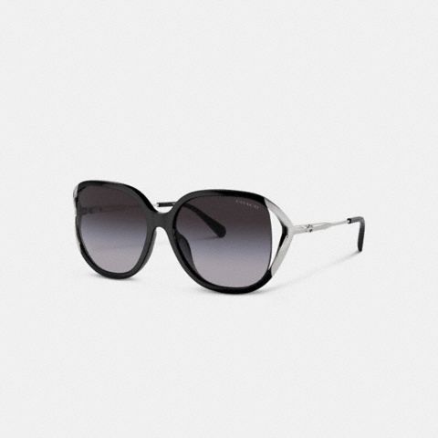 Coach Bandit Oversized Square Sunglasses