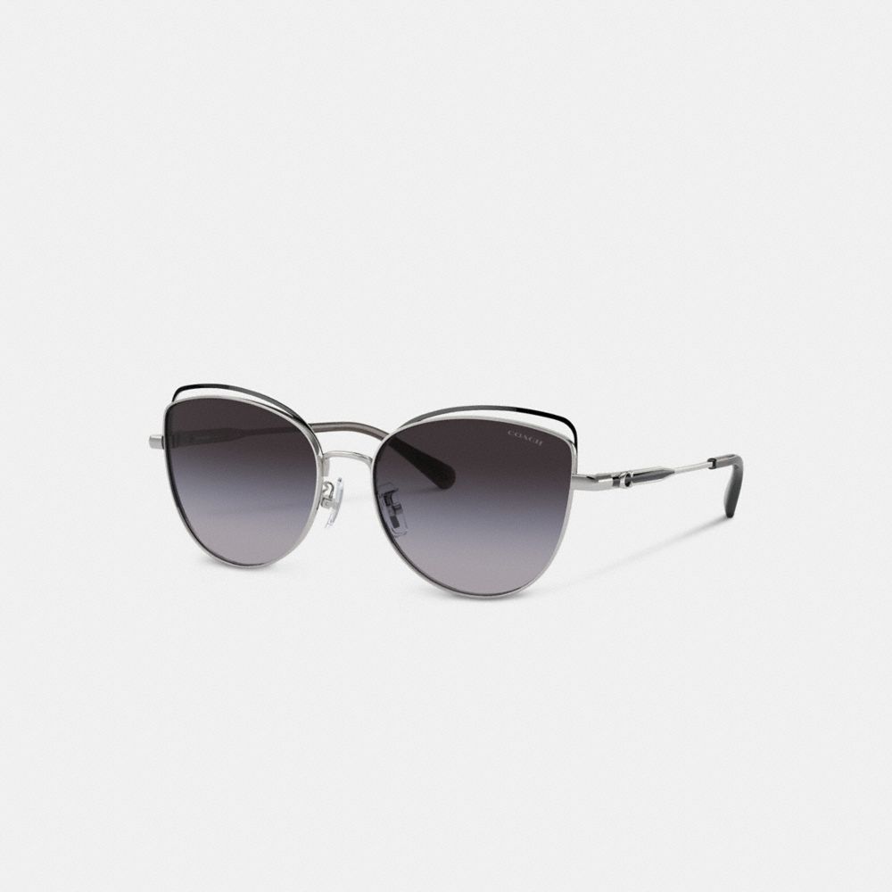 Coach open best sale wire sunglasses