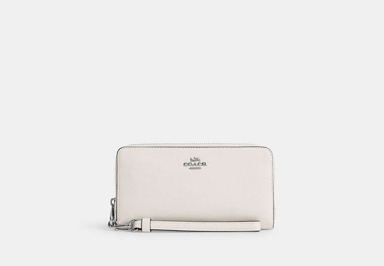 Shop Coach Outlet Long Zip Around Wallet In White