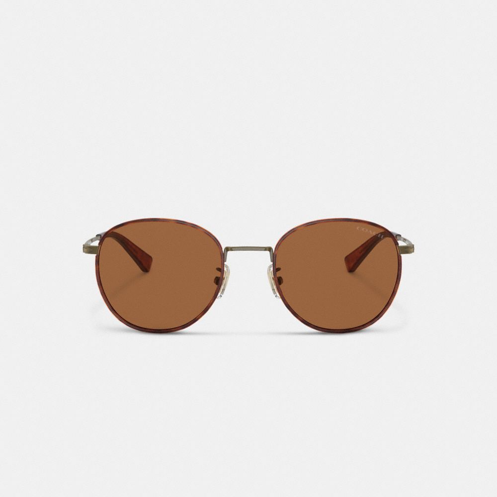 Metal Windsor Round Sunglasses