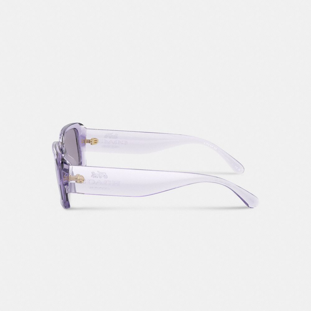 COACH® Outlet | Narrow Rectangle Sunglasses