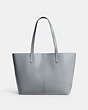 COACH®,NORTH TOTE 32,Large,Silver/Grey Blue,Back View