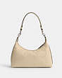 COACH®,JULIET SHOULDER BAG,Medium,Silver/Ivory,Back View