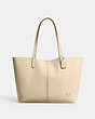 COACH®,NORTH TOTE 32,Large,Brass/Ivory,Front View